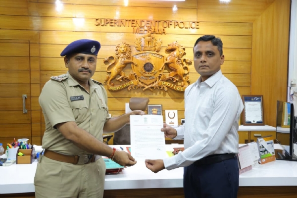 કડી પોલીસનો માનવતાભર્યો પરાક્રમ: મહિલા ને કેનાલમાંથી બચાવી જીવદાન, ટીમને મળ્યું પ્રશંસાપત્ર