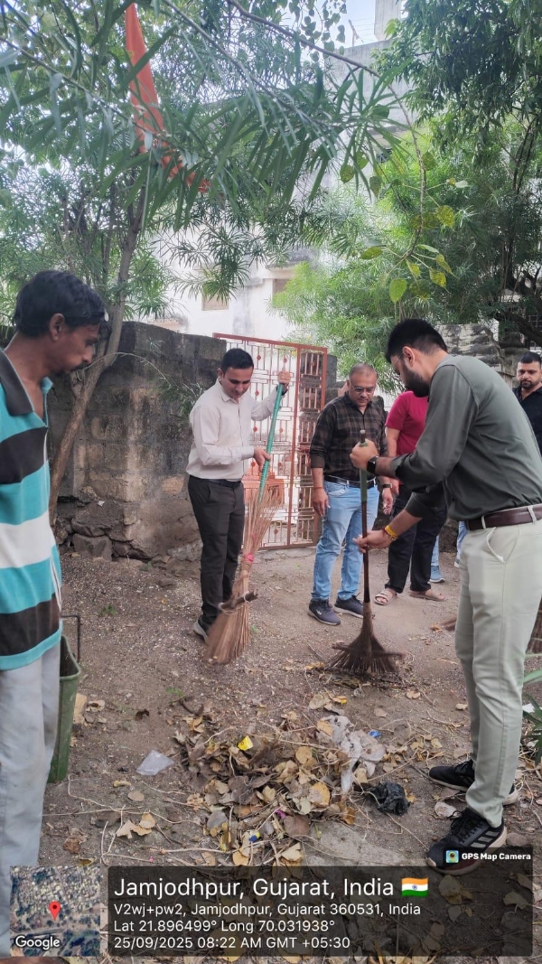 જામજોધપુર ન.પા. સ્વચ્છતા અભિયાન