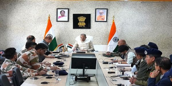 લદ્દાખમાં પરિસ્થિતિનું મૂલ્યાંકન કરવા માટે, લેફ્ટનન્ટ ગવર્નર દ્વારા ઉચ્ચ સ્તરીય સમીક્ષા બેઠક યોજાઈ
