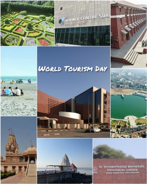 Increase in tourism centers in Surat