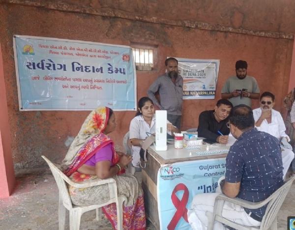 સ્વચ્છતા હી સેવા અભિયાન અંતર્ગત કુતિયાણા નગરપાલિકા દ્વારા સફાઈ મિત્ર સુરક્ષા શિબિર યોજાઈ.