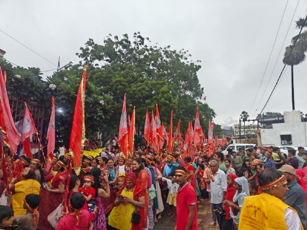 જીણ સંઘની ધ્વજ-ચુનર ધર્મયાત્રા