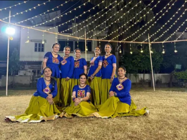 મલ્હાર ગ્રીન સોસાયટીમાં ઉમંગભેર નવરાત્રીની ઉજવણી