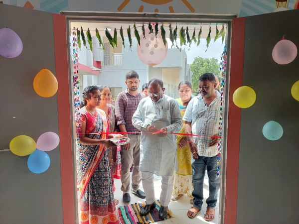બાલિયાસણ ગામે નવા નંદઘરનું લોકાર્પણ, GSPC CSR ભંડોળથી આંગણવાડી કેન્દ્રોનું નિર્માણ