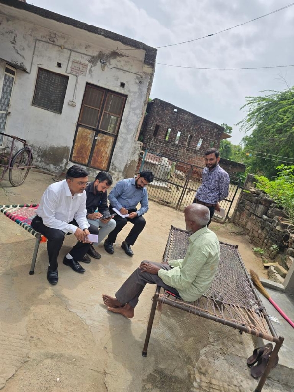 ડિસ્ટ્રિક્ટ ટીબી ઓફિસર મહેસાણા દ્વારા મોટપ ગામે ટીબી દર્દીની ગૃહ મુલાકાત : આરોગ્ય જાગૃતિ અને સારવાર પ્રત્યે વિશ્વાસનો સંદેશ