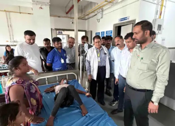 અમરેલીની શાંતાબા ગજેરા ટ્રસ્ટ સંચાલિત સિવિલ હોસ્પિટલમાં ઉચ્ચ અધિકારીઓની અચાનક મુલાકાત, આરોગ્ય સેવાઓની સમીક્ષા