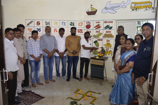 આંગણવાડી ભવનનું લોકાર્પણ