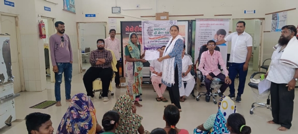 વડનગર તાલુકાના સૂંઢિયા ગામે સ્વચ્છતા હી સેવા અંતર્ગત સફાઈ મિત્ર સુરક્ષા શિબિરનું આયોજન