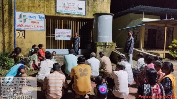 ગોપલા ગામે પ્રાકૃતિક કૃષિ અંગે તાલીમ યોજાઈ