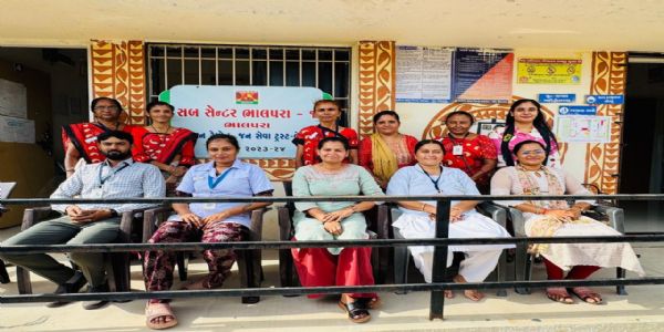 કેન્દ્ર સરકાર દ્વારા ભાલપરા-૦૧ આયુષ્માન આરોગ્ય મંદિરને NQAS એવોર્ડ એનાયત