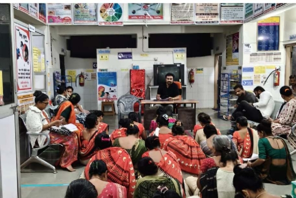 અમરેલી જિલ્લાના વિવિધ PHC અને UPHC ખાતે આશા મિટિંગનું આયોજન