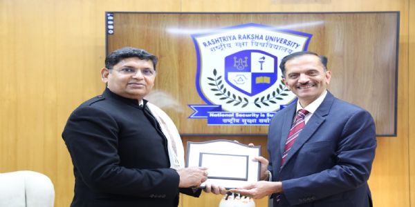 ઉત્તર પ્રદેશના પ્રતિનિધિમંડળે રાષ્ટ્રીય રક્ષા યુનિવર્સિટીની મુલાકાત લીધી