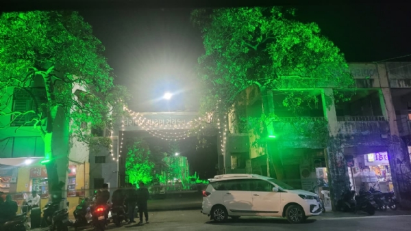 રોશનીથી ઝળહળ્યું સોમનાથનું જોડિયું શહેર વેરાવળ*