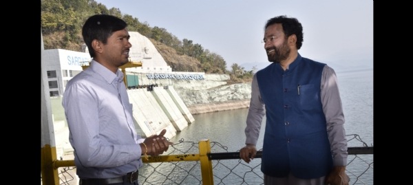 હૈદરાબાદના કેન્દ્રિય મંત્રી જી.કિશન રેડ્ડીએ સ્ટેચ્યુ ઓફ યુનિટીની મુલાકાત કરી