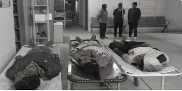 ઝારખંડ: રસ્તાની બાજુમાં પાર્ક કરેલા હાઈવા ટ્રક સાથે સ્કૂટી અથડાઈ, ત્રણ યુવાનોના ઘટનાસ્થળે જ મોત અને એક ઘાયલ