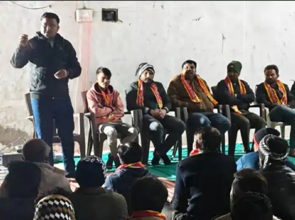 વાઘરોલ ગામે ગુજરાત ક્ષત્રિય ઠાકોર સેનાની બેઠક યોજાઈ