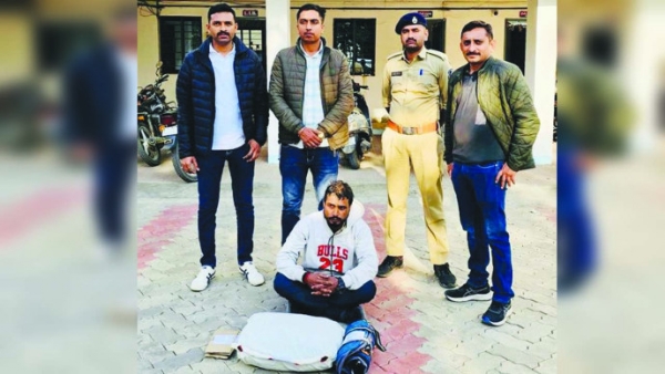 ગાંજો વેચનાર શખસ ઝડપાયો