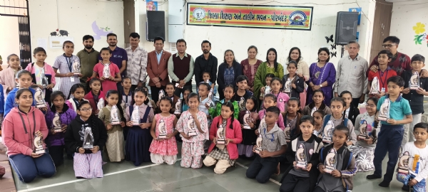 પોરબંદર ખાતે તાલુકા કક્ષા વાર્તા સ્પર્ધા ની શાનદાર ઉજવણી કરાઈ. પોરબંદર ખાતે તાલુકા કક્ષા વાર્તા સ્પર્ધા ની શાનદાર ઉજવણી કરાઈ.