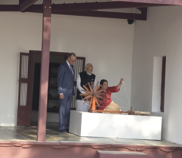 જર્મનીના ચાન્સેલર ફ્રેડરિક મર્ઝ ગાંધી આશ્રમથી પ્રભાવિત