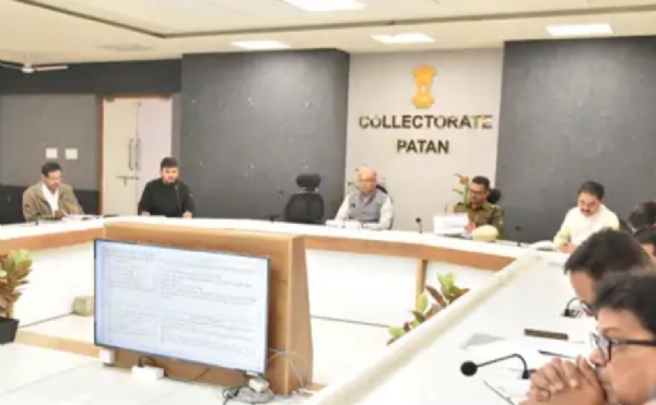 પાટણ જિલ્લામાં જિલ્લા કક્ષાની પ્રજાસત્તાક દિનની ઉજવણી માટે બેઠક યોજાઈ.