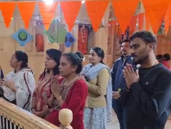 પાટણના નારાયણ મંદિરમાં ઉત્તરાયણે ઘીના વાઘાનો અદ્ભુત મહિમા