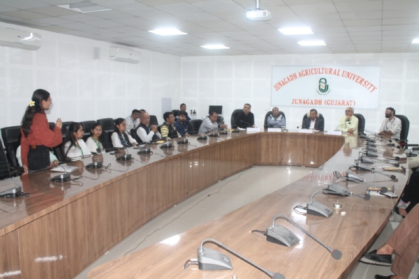 જૂનાગઢ કૃષિ યુનિવર્સિટી ખાતે