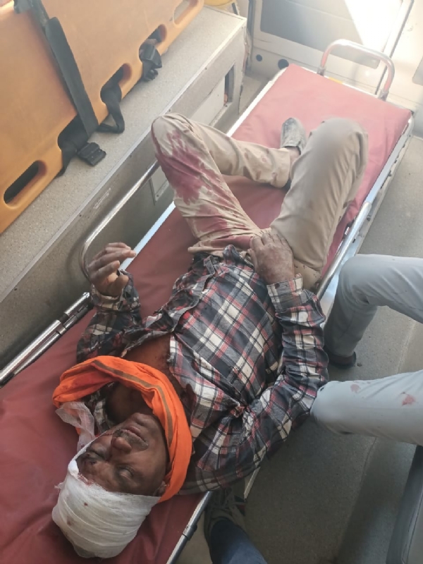 પોરબંદરમા પતંગના દોરાના કારણે બે વ્યક્તિઓ ઘાયલ.