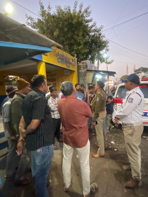 બોખીરા બસ સ્ટેશન ખાતે ટ્રાફિક અવેરનેશ કાર્યક્રમ યોજાયો.