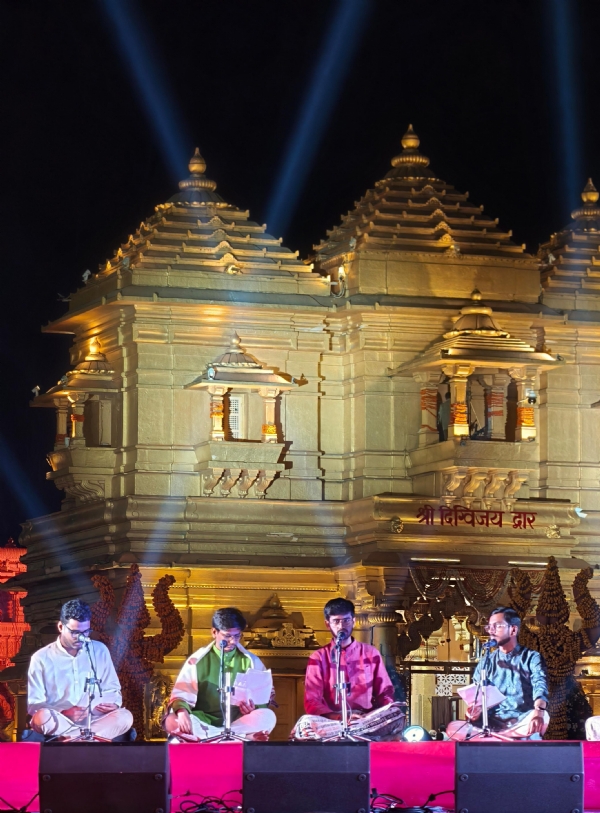 સોમનાથ મંદિર ખાતે