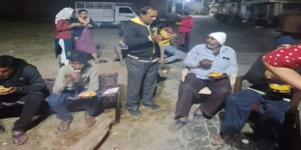 ચાણસ્મામાં ભારતી સોસાયટીમાં ઉત્તરાયણની સામૂહિક ઉજવણી