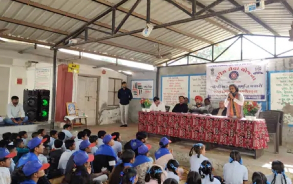 સરકારી વિનયન અને વાણિજ્ય કૉલેજ, સમી દ્વારા આયોજિત  NSS કેમ્પનો ઉદ્ઘાટન સમારોહ શમશેરપુરા પ્રાથમિક શાળામાં યોજાયો