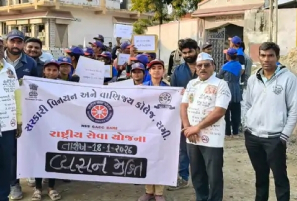 સમશેરપુરા ગામમાં વ્યસનમુક્તિ શિબિર યોજાયું