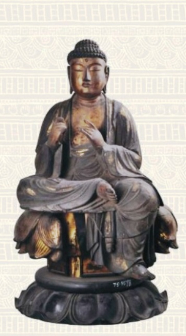 પીપરાવા અવશેષોમાં ભગવાન બુદ્ધની પ્રતિમા