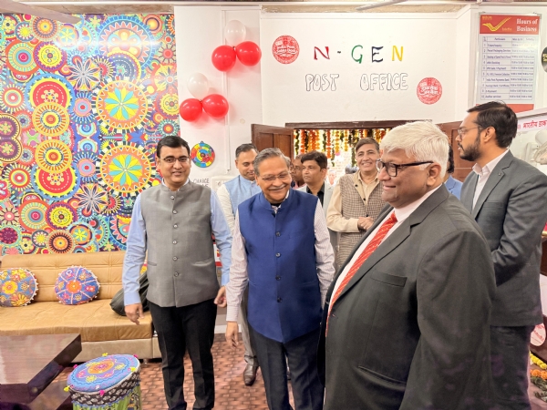 અમદાવાદના પ્રથમ નવિનીકૃત નેક્સ્ટ જેન થીમ આધારિત ડાકઘરનું આઈ.આઈ.એમ. ખાતે ઉદ્ઘાટન