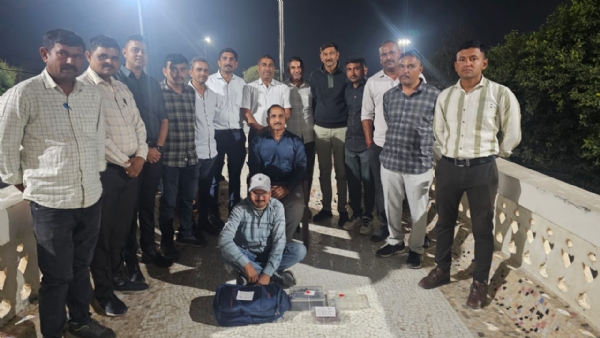 પ્ર.પાટણ પો.સ્ટે. વિસ્તારમાંથી એક ઈસમને નશીલા પદાર્થ