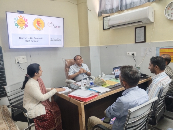 ટીબી આરોગ્ય વિભાગની સમીક્ષા બેઠક