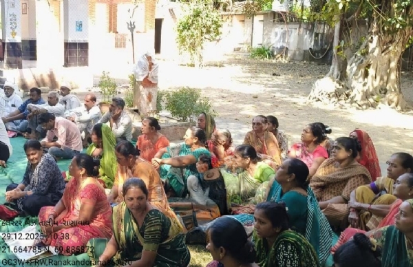 પોરબંદર જિલ્લાના ખીરસરા ગામે પ્રાકૃતિક ખેતી અંગે તાલીમ શિબિર યોજાઈ.