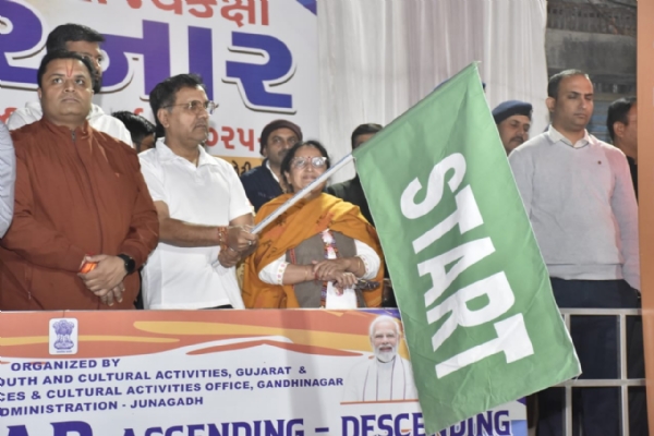 મંત્રી ડો. પ્રદ્યુમન વાજાએ ૪૦મી અખિલ ગુજરાત ગિરનાર