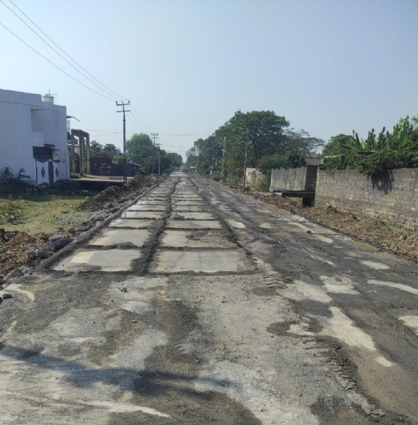 જામવાળા રોડના વાઇડનિંગની જામવાળા રોડના વાઇડનિંગની