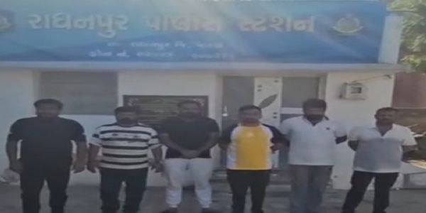 રાધનપુરમાં ઉઘરાણી મુદ્દે હોટલ માલિક પર હત્યાના પ્રયાસના ગુનામાં છ આરોપીઓને ઝડપી પાડ્યા