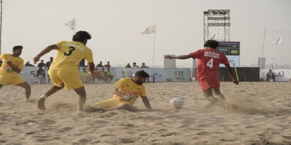 કેઆઈબીજી 2026: દાદરા અને નગર હવેલી અને દમણ અને દીવએ, બીચ સોકરમાં હિમાચલ પ્રદેશને હરાવ્યું