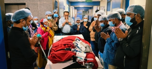 નાગપુર મહારાષ્ટ્રના લીલાબેનના અંગદાન થી એક લીવર, બે કિડનીનું દાન