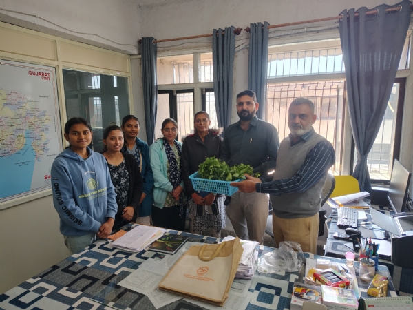 પ્રાકૃતિક ખેતીને પ્રોત્સાહન: અમરેલી પ્રાકૃતિક કૃષિ કોલેજના વિદ્યાર્થીઓની પ્રોમોશનલ પ્રવૃત્તિ