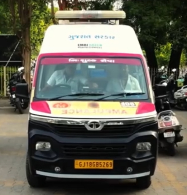 પાટણ જિલ્લામાં 108 એમ્બ્યુલન્સે 2025માં 18,564 દર્દીઓને સમયસર સારવાર આપી જીવ બચાવ્યા.