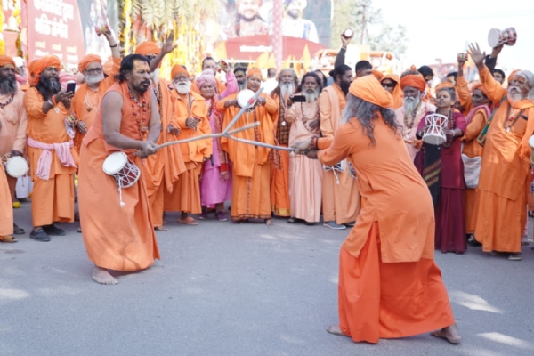 ગિરનાર તીર્થક્ષેત્ર સહિતના સાધુ- સંતો ભગવાન સોમનાથના દર્શનાર્થે પહોંચ્ય