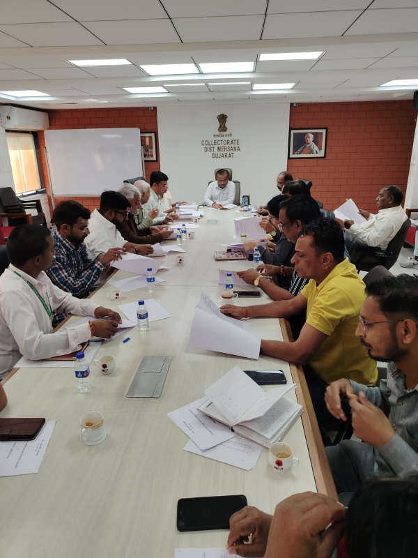 જિલ્લા પ્રાણી અત્યાચાર નિવારણ સોસાયટી મહેસાણાની સામાન્ય સભાની બેઠક યોજાઈ