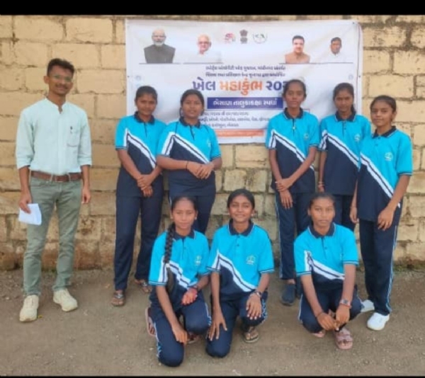 સરકારી માધ્યમિક શાળા બામણગઢના વિદ્યાર્થીઓ ખેલ મહાકુંભ