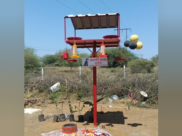 પક્ષીઘરનું લોકાર્પણ કરાયું