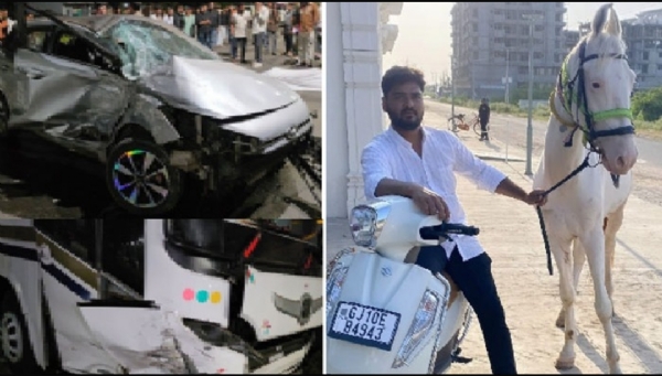 અકસ્માત સર્જી હત્યાનો પ્રયાસ