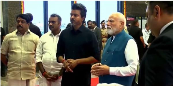 પૂનમલ્લી – વડાપલાની મેટ્રો રેલ સેવા શરૂ, પ્રધાનમંત્રી મોદી અને મુખ્યમંત્રી વિજયે સાથે યાત્રા કરી